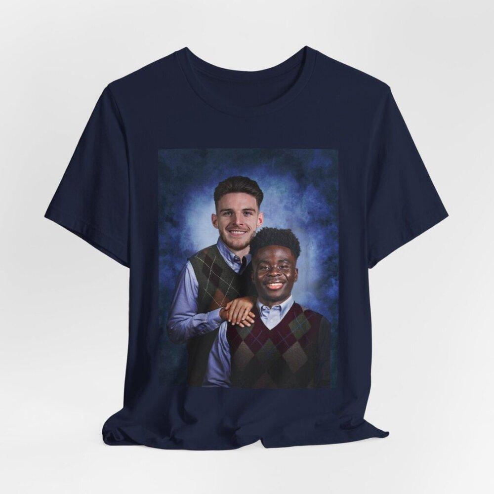 Declan Rice Bukayo Saka Shirt Funny Arsenal England Cotton Tee